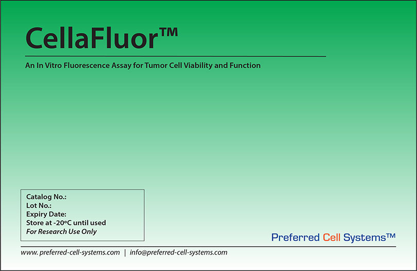 CellaFluor™: An In Vitro Fluorescence Assay for Tumor Cell Viability and Function