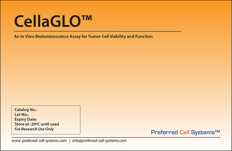 CellaGlo™: An In Vitro Bioluminescence Assay for Tumor Cell Viability and Function