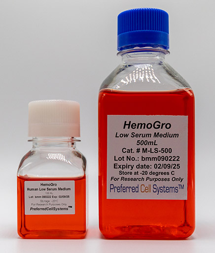HemoGro™ Medium: A specialized low-serum and serum-free growth medium formulation for lympho-hematopoietic cells