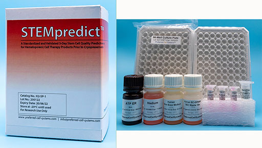 STEMpredict™: A standardized and validated ATP bioluminescence assay to predict high from low quality hematopoietic cell therapy products prior to cryopreservation