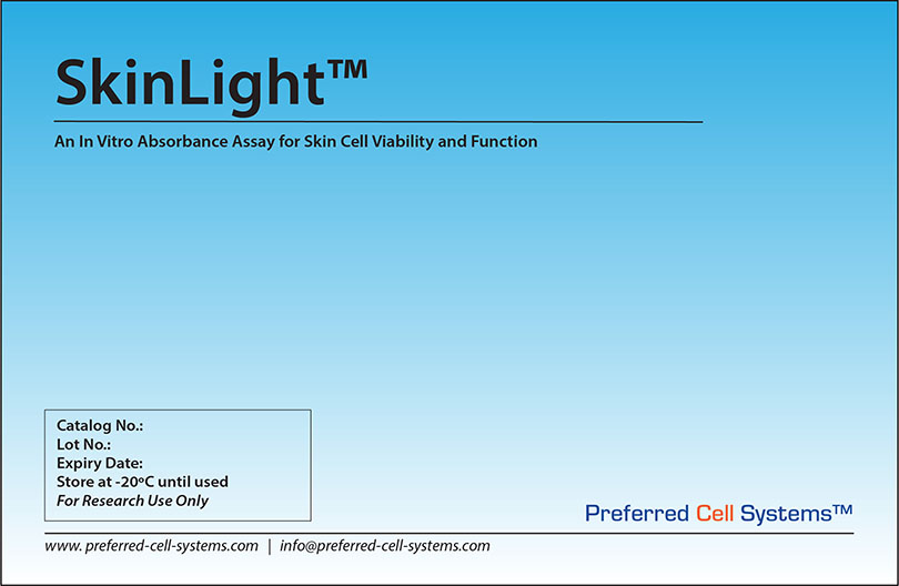 SkinLight™: An In Vitro Absorbance Assay for Skin Cell Viability and Function